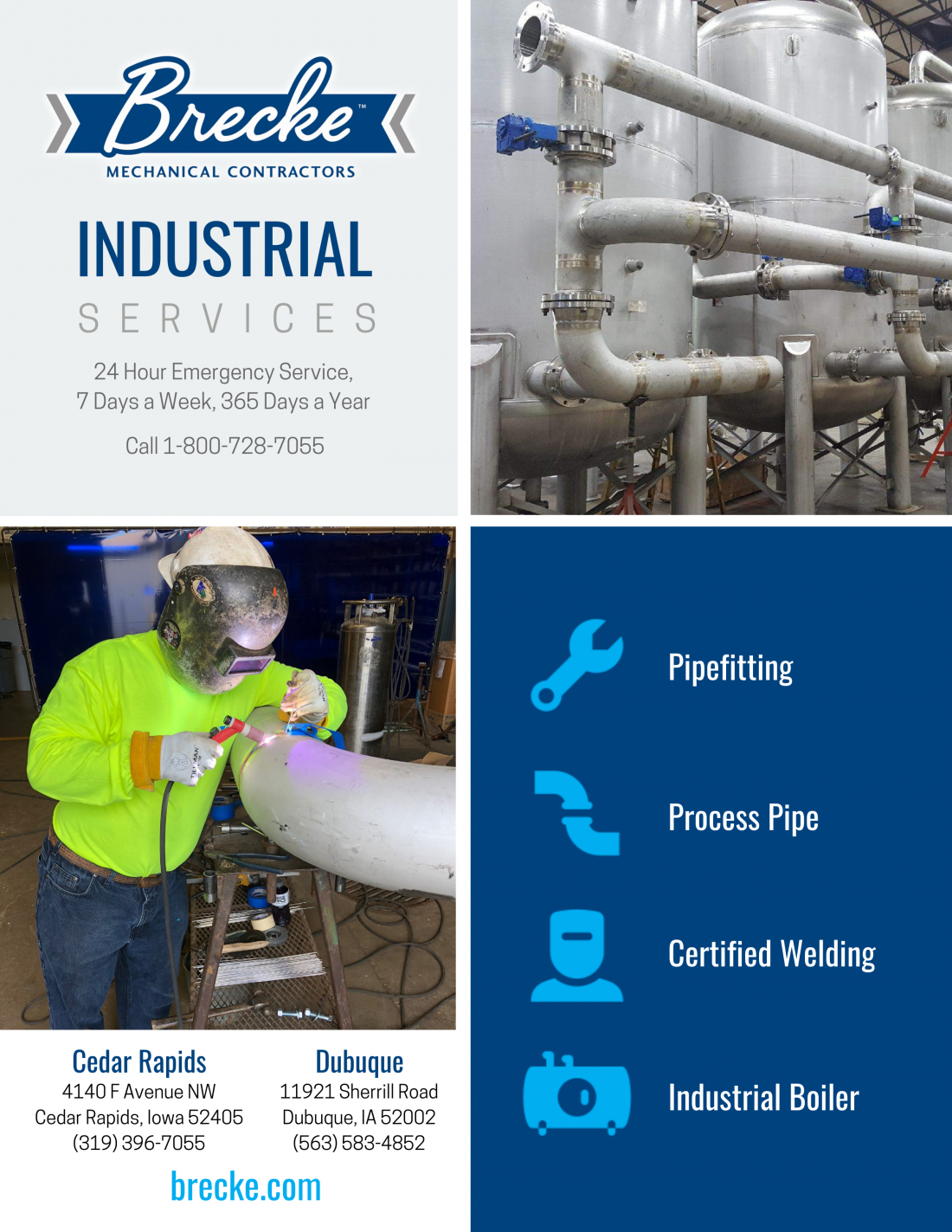 Industrial Services Line Card 2550