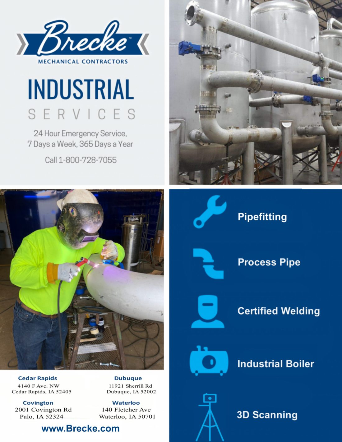 Industrial Services Line Card New